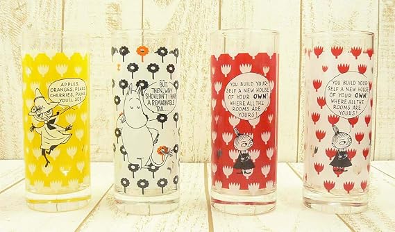 Moomin MM-G20-001 Tumbler, Comic Pattern, Made in Japan, 10.1 fl oz 300 ml, Moomin