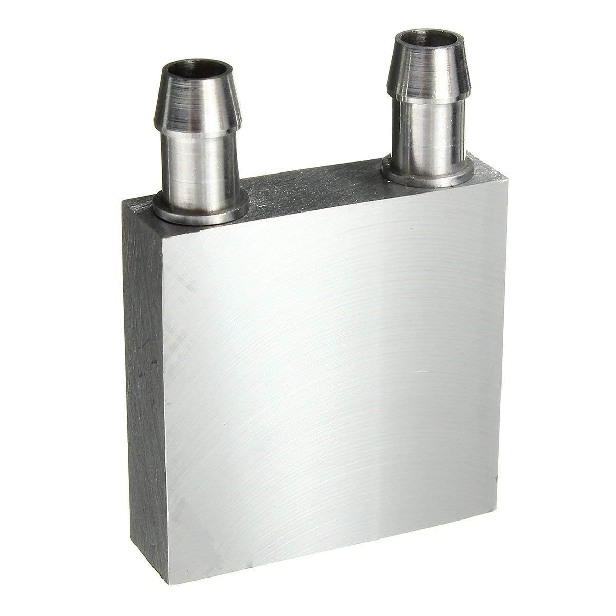 UG LAND INDIA Aluminum Water Cooling Block, Liquid Water Cooler Heat Sink System for PC Computer CPU Graphics Radiator Heatsink Endothermic Head Silver (40mm x 40mm x 12mm)-image-22