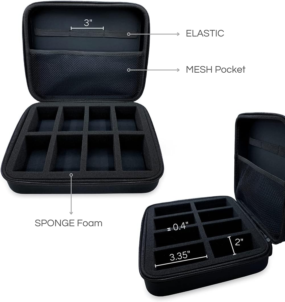 104 Pieces of 46mm Coin Capsules with Foam Gasket 6 Sizes, Storage Organizer Box for Coin Collection Supplies. Box for Coin Slab, Storage Box for Bars Assay Cards, (slabs and assay cards not included) : Office Products