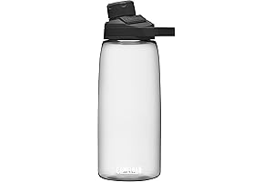 CamelBak Chute Mag BPA-Free 32oz Clear Durable Water Bottle with Leak-Proof Cap