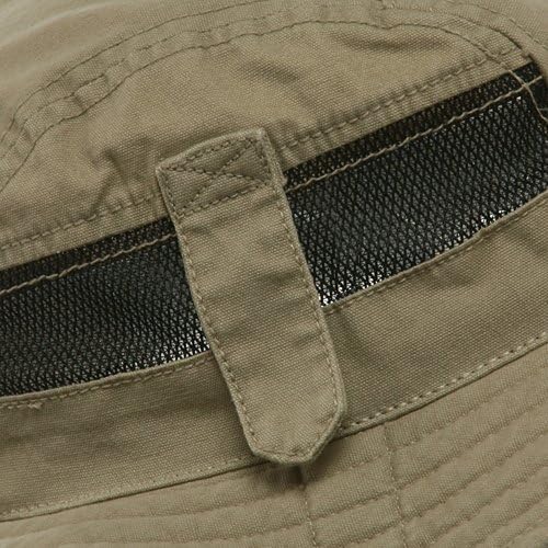 Canvas Fisherman Hat-Khaki XL-2XL