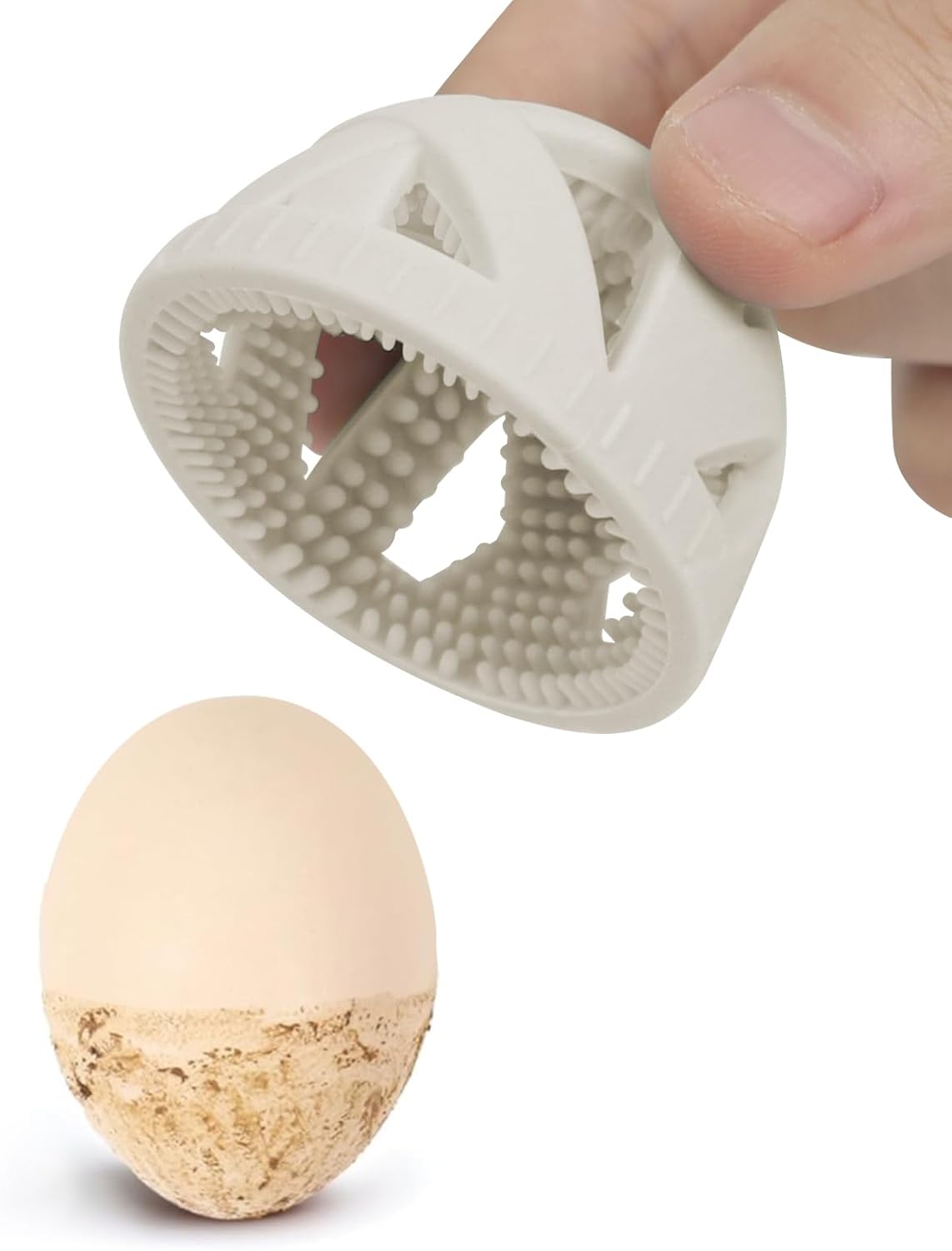 Egg Cleaning Brush, Egg Wash Brush for Fresh Egg, Silicone