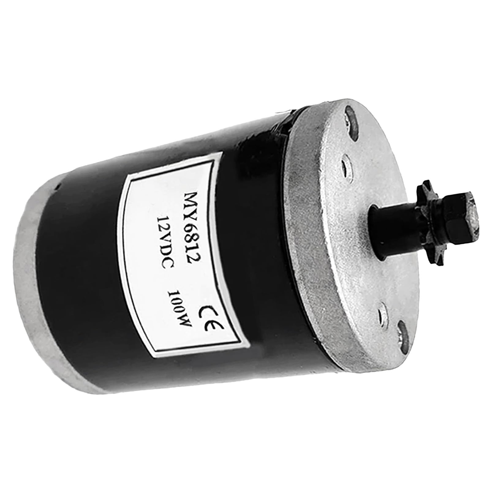 12V 100W Electric Scooter Motor with 7 Tooth 25H Chain Sprocket Brushed Electric Motor 2700RPM Small High Speed Brush DC Motor for Kids Motorcycle Scooter Electric Dirt Bike Motor Replacement