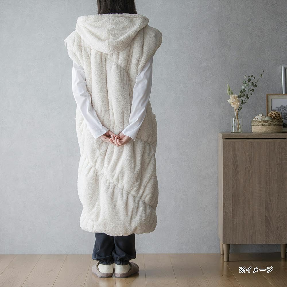 Amazon.co.jp: カインズ(CAINZ) 羽織れるあったかロールクッション BIG