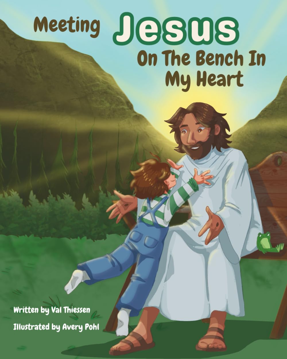 Meeting Jesus On The Bench In My Heart