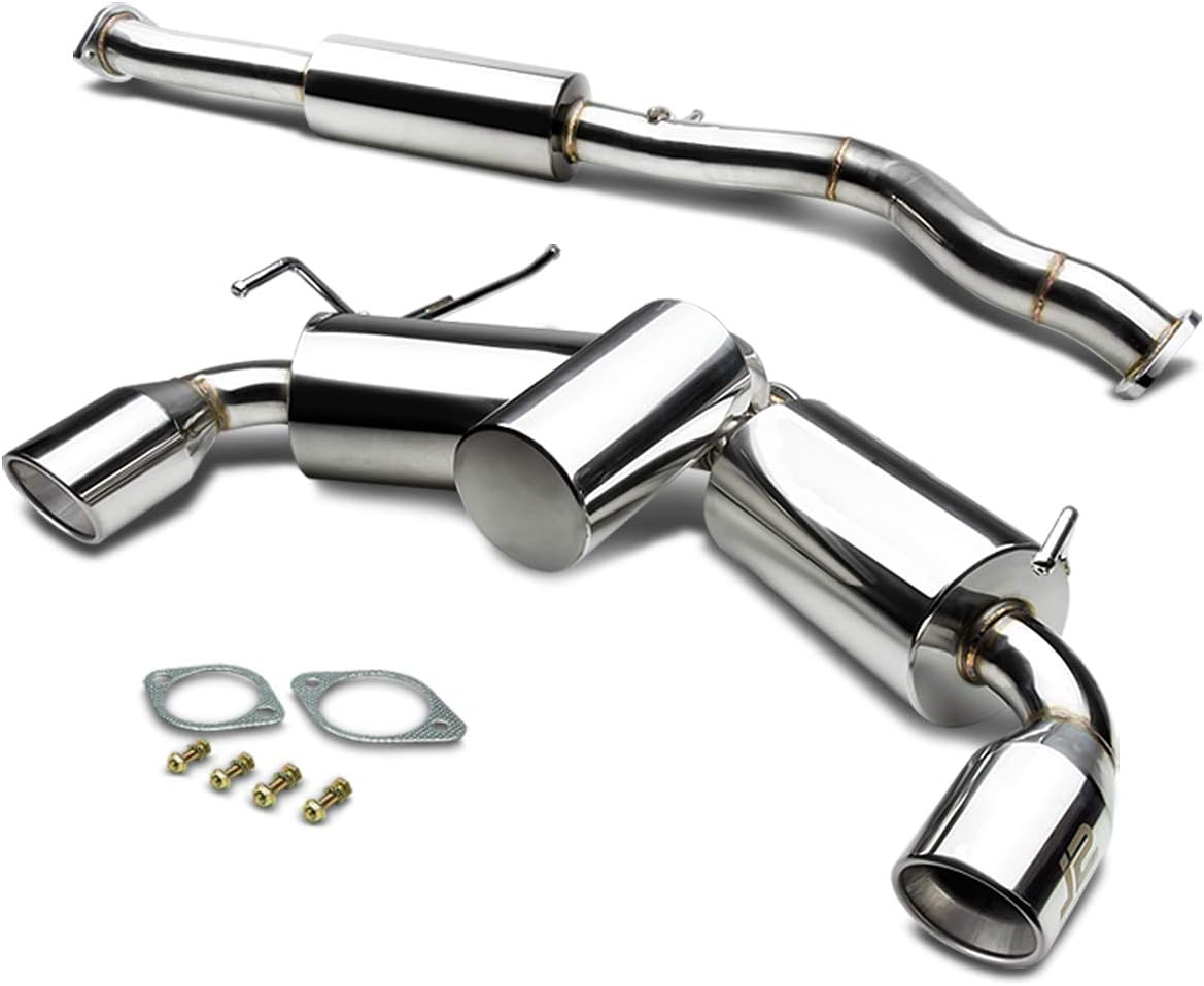 J2 Engineering J2-CBE-015 Cat Back Exhaust System [Compatible with 09-18 Nissan 370z]