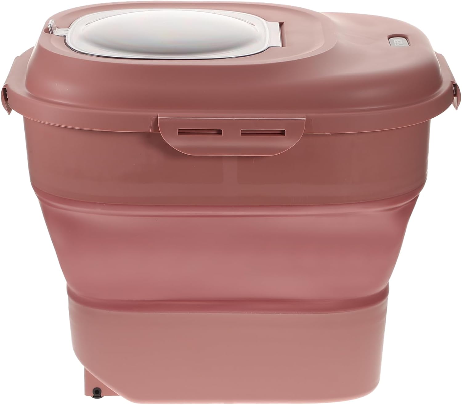 Toyvian Cat Food Storage Bucket Airtight Pet Food Container Cover for Dogs and Cats Convenient Household Snack Bin for Kitchen Use