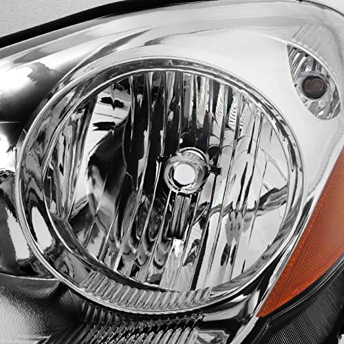 AKKON - For Toyota Sienna Halogen Type Chrome Headlights Driver Left + Passenger Right Side Replacement Pair Set