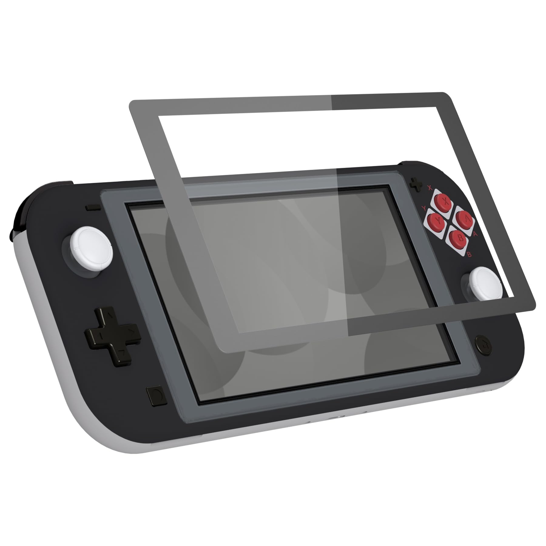 eXtremeRate Carcasa Compatible con Nintendo Switch Lite, Cubierta Completa de NSL Control Portátil, Incluye Funda & Botones & Protector de Pantalla - Clásico NES