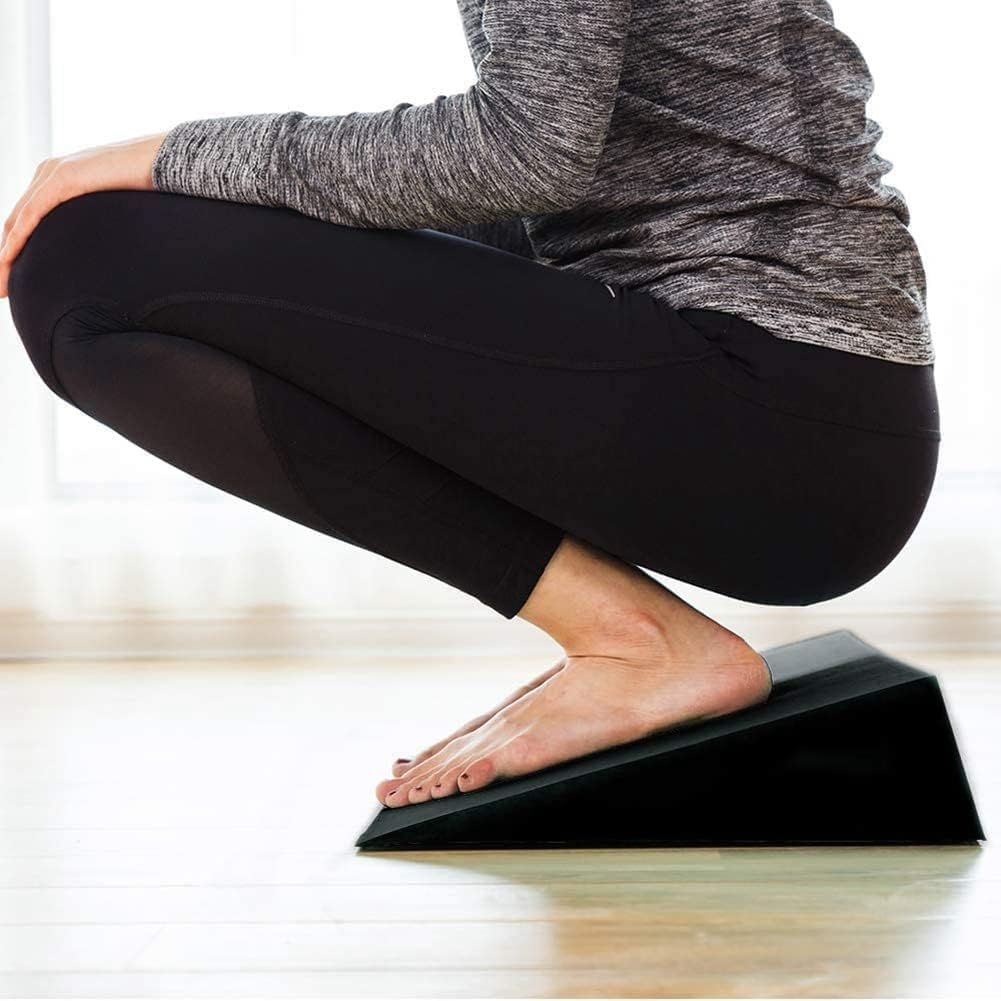 Rampa per Squat Regolabile con Piastra Inclinabile per Squat e Stacchi