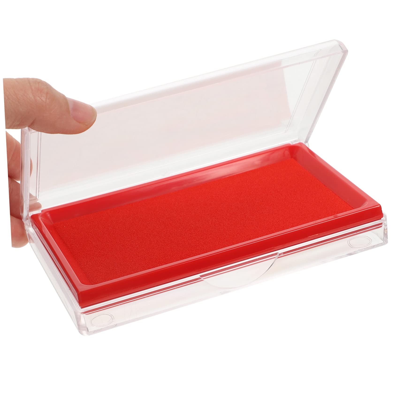 COHEALI 3pezzi Tampone per Calligrafia Multiuso con Scatola Trasparente Inchiostro per Pittura e Decorazione per Scuola e Ufficio Design Compatto e Riutilizzabile per Studenti e Artisti