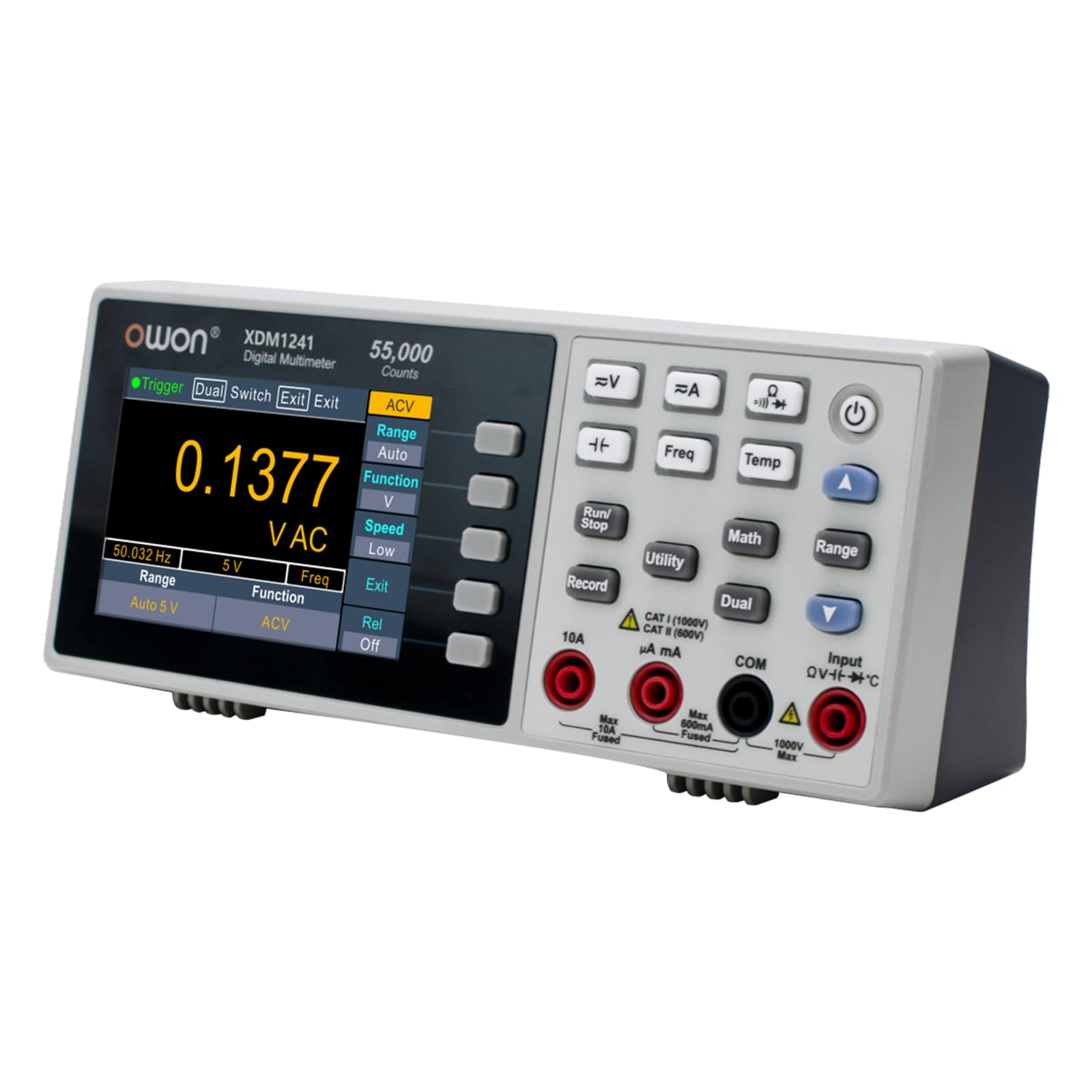 OWON XDM1241 Multimetro da tavolo con batterie ricaricabili True RMS High Accuracy Universale Desktop Multimetro