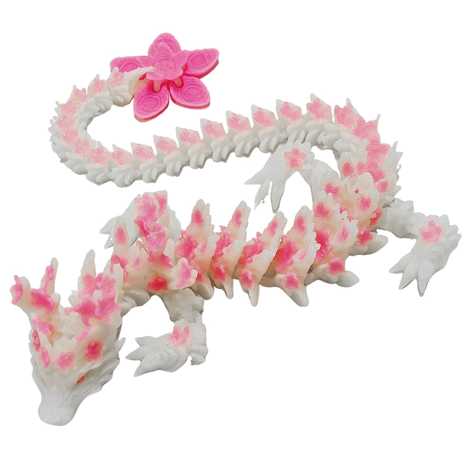 PLLDVEFD 1 Piece Of Dragon Toy, 3D Printed Toy, Creative Luminous Ornaments, Home Decoration Ornaments, Simulated Animal Models.