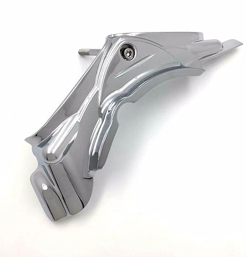 HTTMT MT441-CD - Cubiertas cromadas para base de cilindro compatibles con Electra Glide Road Glide Road King Street Glide Trike 2006-2017 Dyna Model