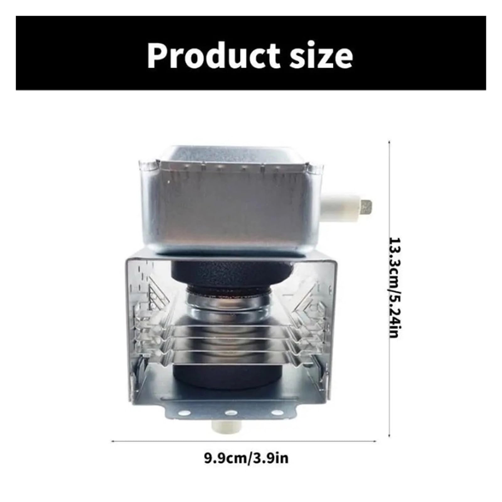 Pieza De Repuesto for Magnetrón De Microondas, Compatible con 517C, Magnetrón De Microondas 2M217J, Emisor con Textura Metálica for Cocina
