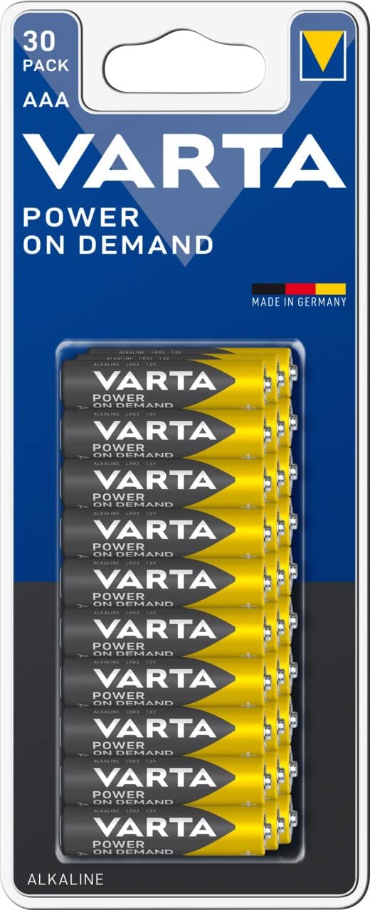 Unleash Power with VARTA AAA Batteries: Your Go-To Pack for Smart Devices!