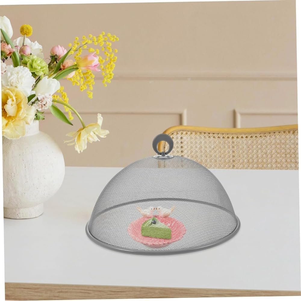 BtcFu 4個 野菜 カバー アイロン フード テント 再利用可能 フード カバー ディナー テーブル フード カバー フード 保