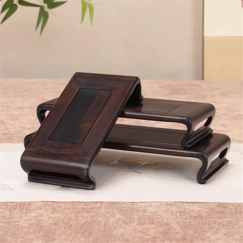 Amazon.co.jp: Huangj-0527 盆栽ディスプレイテーブル 盆栽ベース 木製