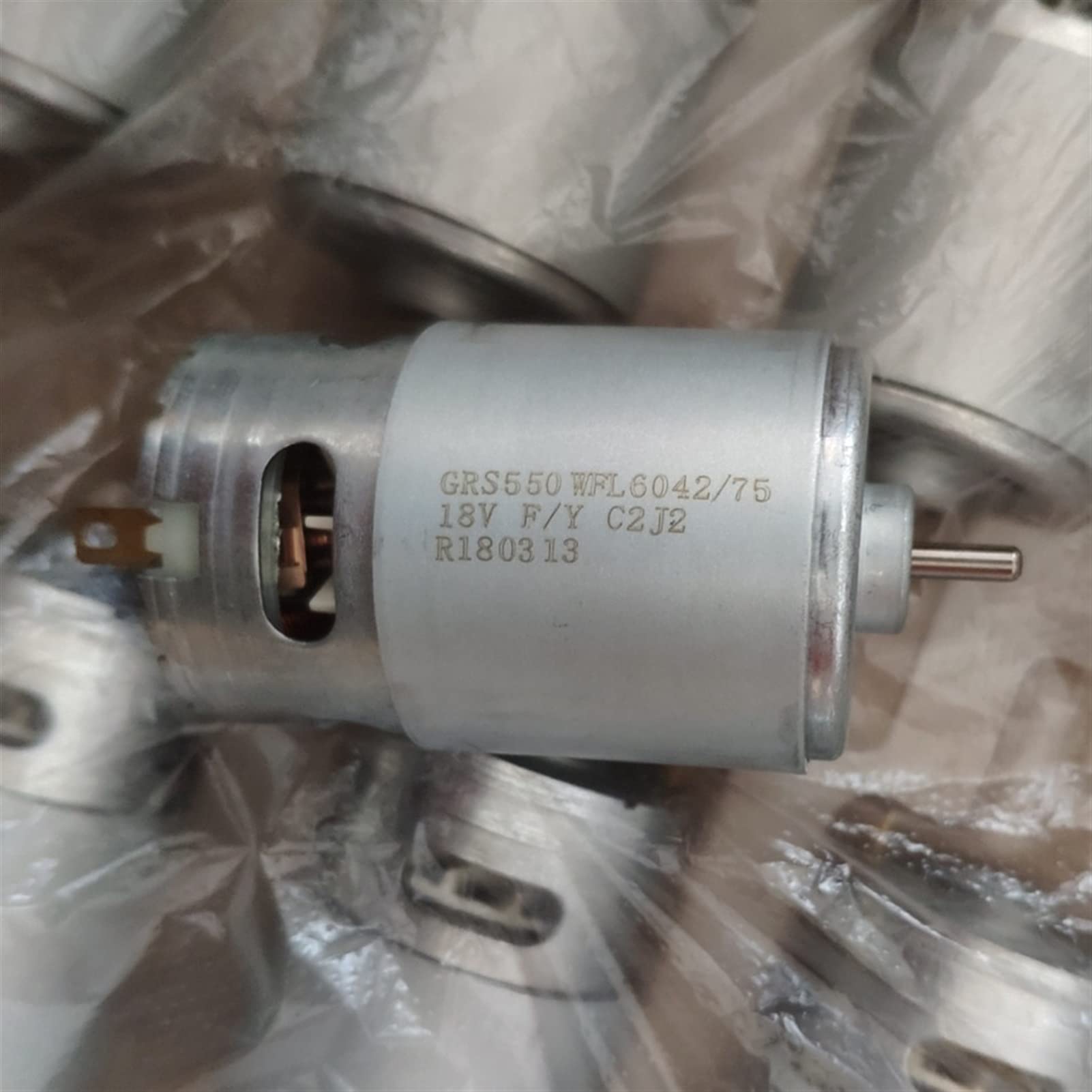 Amazon.co.jp: zxxin-電気モーター 高速550 DC.モーター、18V 16000RPM