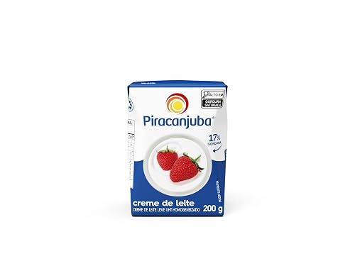 Piracanjuba Creme de leite Table Cream 200g / 7.5 oz