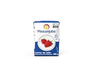 Piracanjuba Creme de leite Table Cream 200g 7 5 oz pack 4
