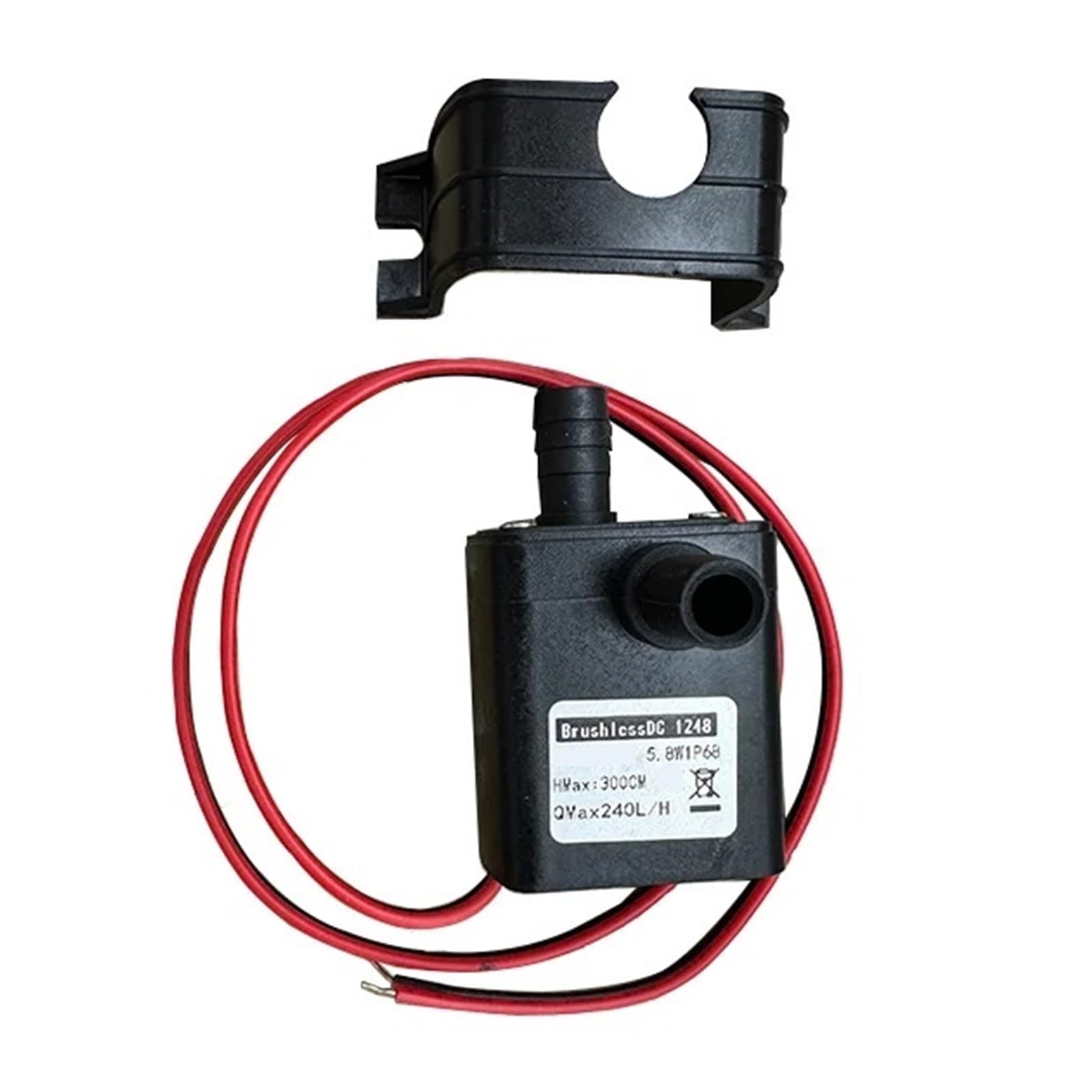 Pompa Do Akwarium 240 L/h, Cicha, DC 12 V, 24, Silnik Solarny Bezszczotkowy, Zanurzeniowa Cyrkulacyjna Basenu, Wodna Regulacja NatężEnia PrzepłYwu Wody(10PCS,12V 4.8W)