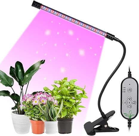 Amazon Co Jp クリップ式 植物育成ライト 植物ライト Led 室内栽培ランプ ライトスタンド 定時機能 4h 8h 12h 高輝度 無段階調光 省エネ 長寿命 家庭菜園 野菜工場 多肉植物 観葉植物 1ランプ Diy 工具 ガーデン
