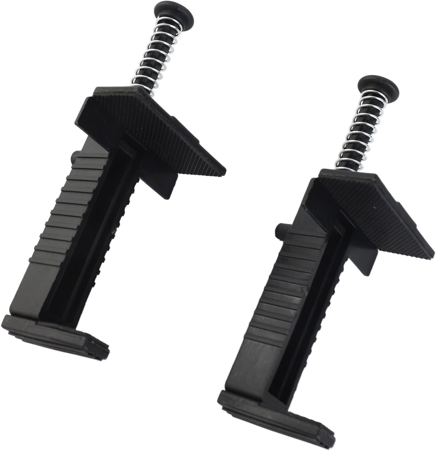 2PCS Masonry Line Blocks, Brick Carrier Brick Laying Tools, Masonry Tools, Engineering Accessory, Wire Clamp, for Building Construction Fixture (Black)