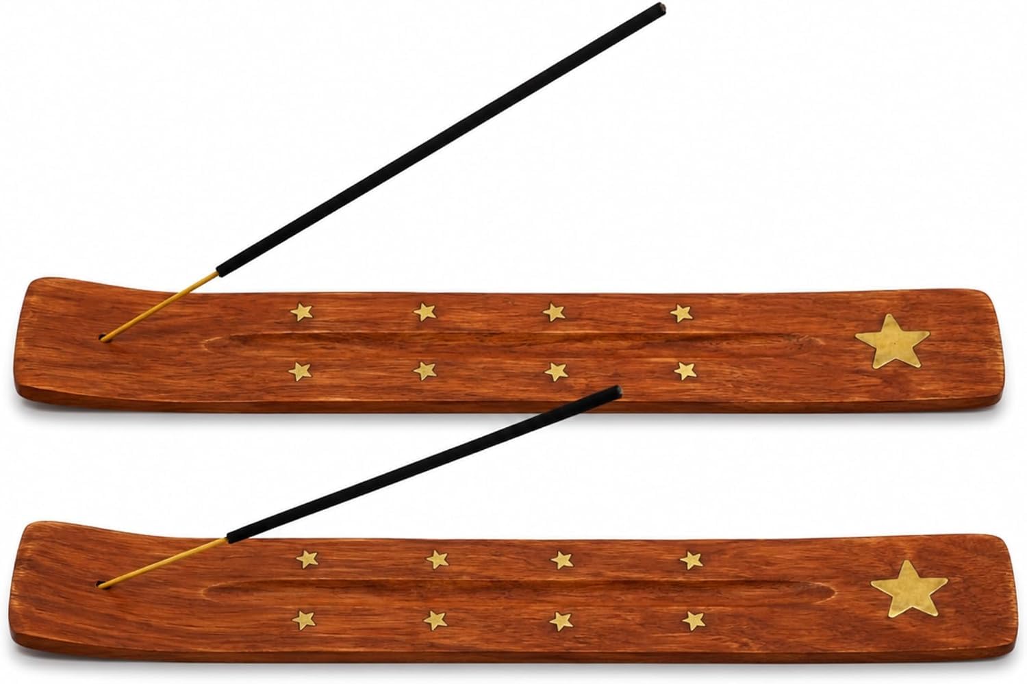 Wooden, Incense Holders, Ash Catcher, Incense Burner, Star