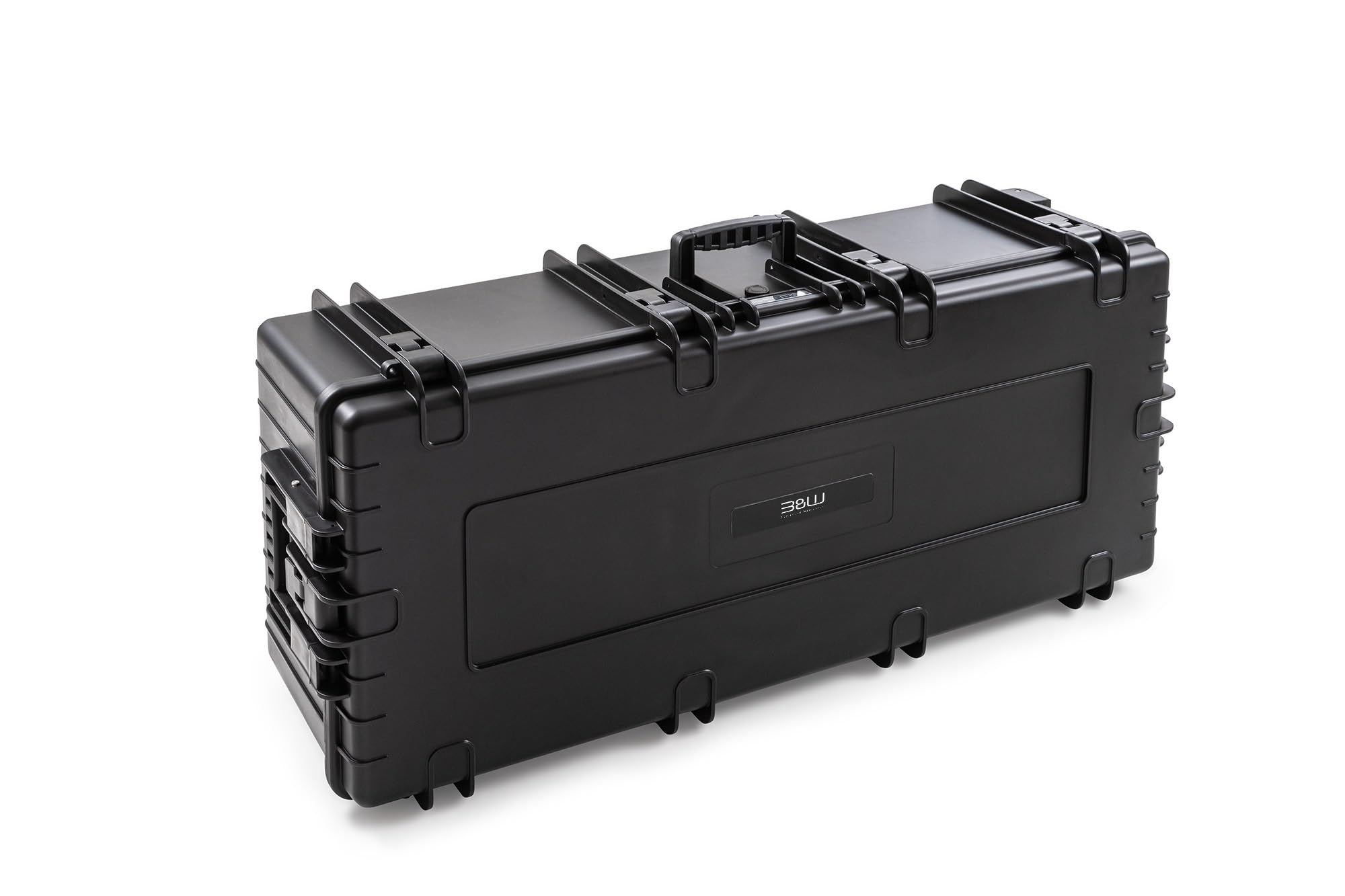 B&W International GmbH Transportkoffer Outdoor Typ 7300 schwarz - wasserdicht nach IP67 Zertifizierung, staubdicht, bruchsicher und unverwüstlich