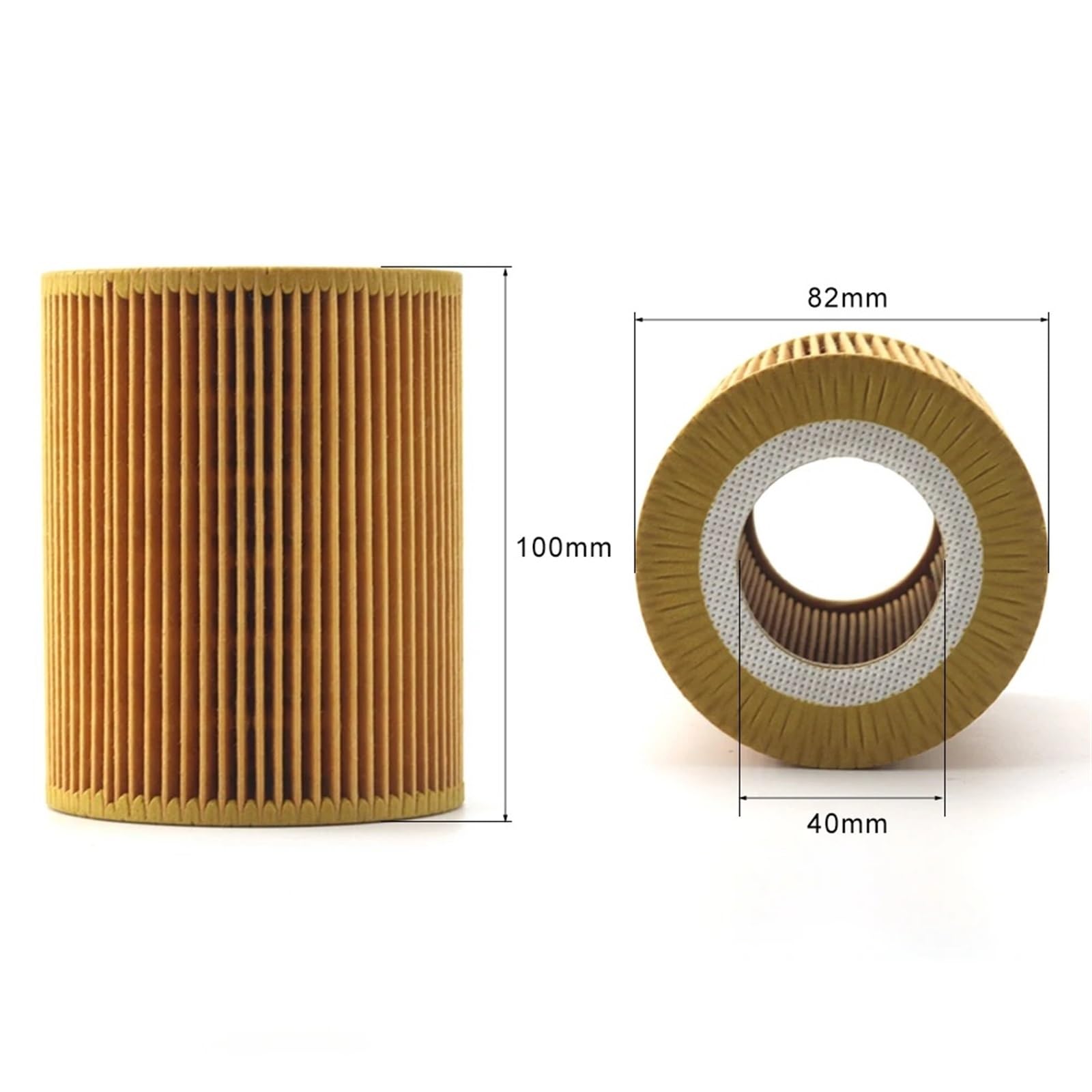 MOTOHIRO Filtro de Aceite 11427512300 for BMW E36 Z3 E39 E46 E53 E60 E83 X3 320i 330Ci 325i 325xi 528i Z3 Z4 Filtros de Aceite para vehículos (Size : 4PCS)