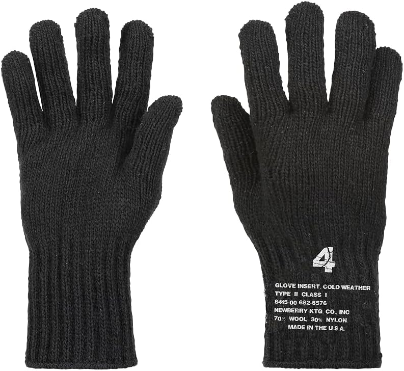 M MCGUIRE GEAR US Men's Wool Nylon Blend Cold Weather Snow Winter Glove Inserts