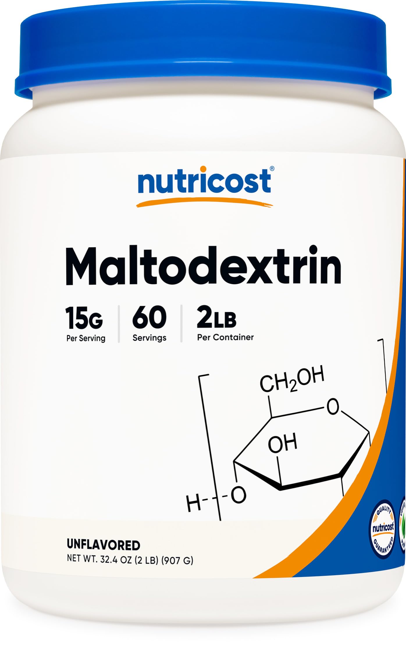 Nutricost Maltodextrin Powder 2 Pounds - Gluten Free, Non-GMO Personal Care