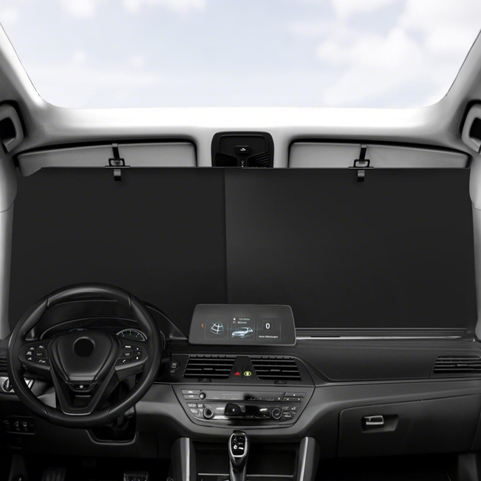 Parasole Per Finestrino Laterale Auto Schermo Solare Retrattile Per | Protezione Solare Per Parabrezza Per Berline Camion Camper Viaggi Stradali Autisti Parcheggio Guida Urbana