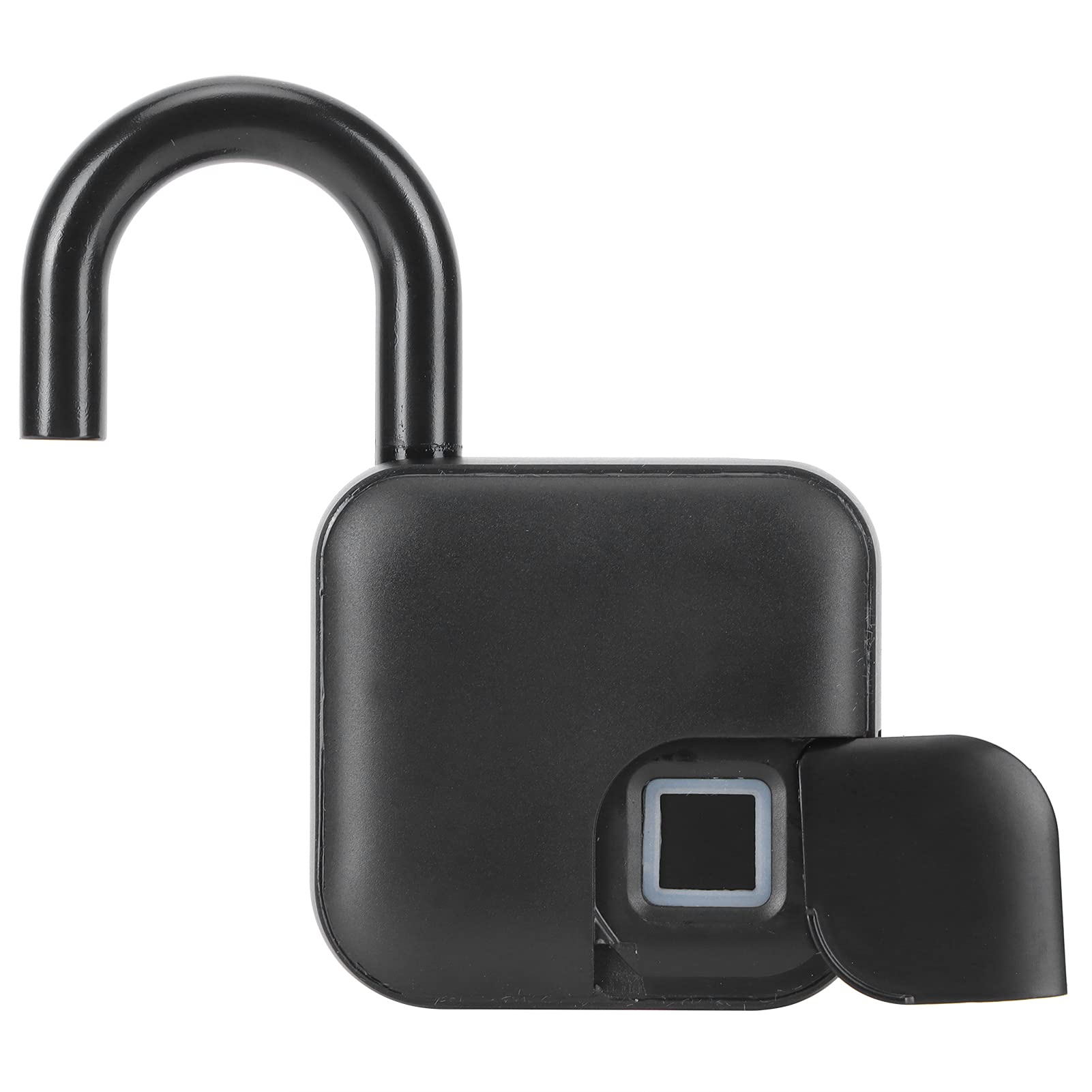 Cerradura de huellas dactilares Candado de seguridad sin llave Cerradura inteligente con reconocimiento biométrico de huellas dactilares para bicicleta Mochila Maleta Gabinete