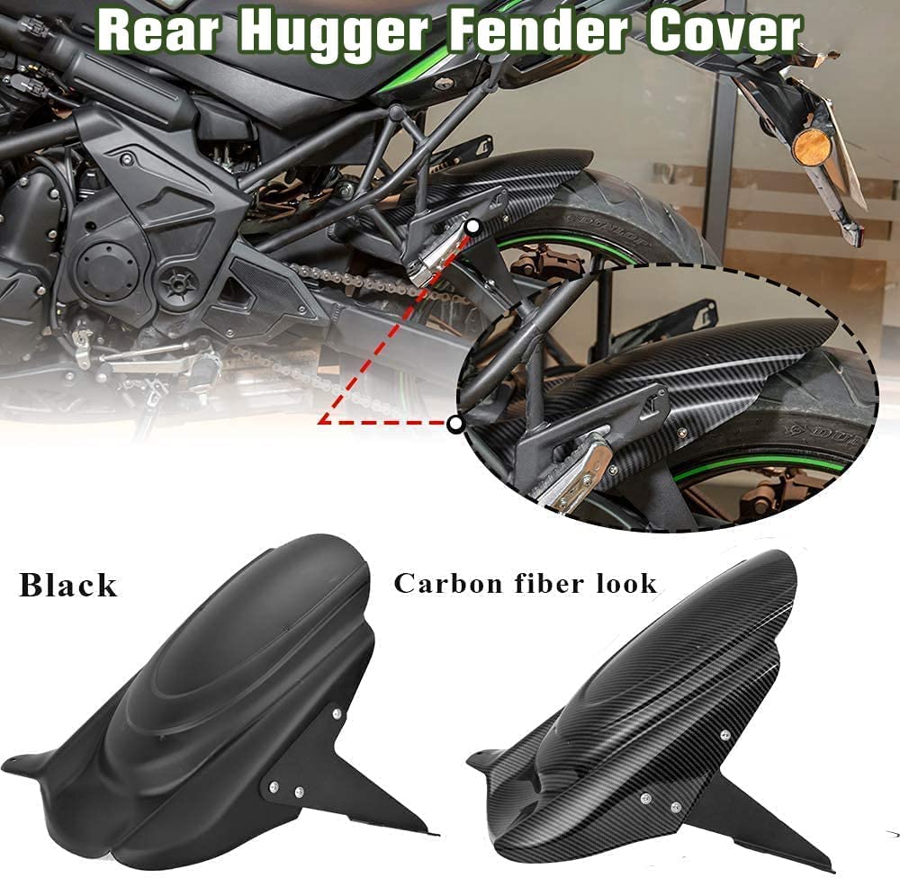 XXUN Motorcycle Fender Mudguard Rear Wheel Cover Tire Splash Guard For Kawasaki Versys650 KLE650 Versys KLE 650 2015-2025