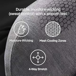 SAVOVUX Vasectomy Jockstrap for Men, Testicular Support Underwear with Elastic Waistband, Snug Fit for Post-Surgery Recovery (US, Alpha, Medium, Regular, Regular) Black