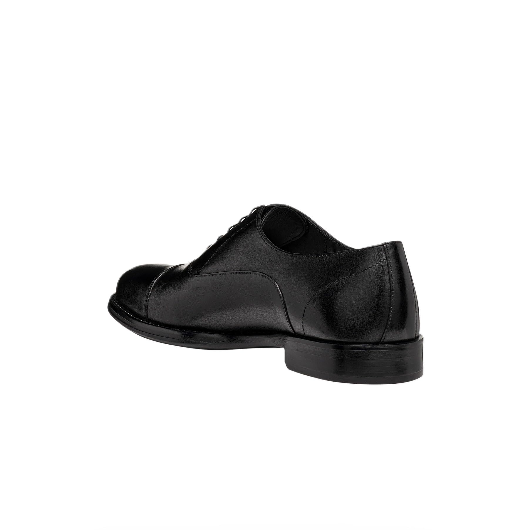 Geox Barberigo U56MBD00043C9997 - Scarpe da Uomo in Pelle, Colore: Nero