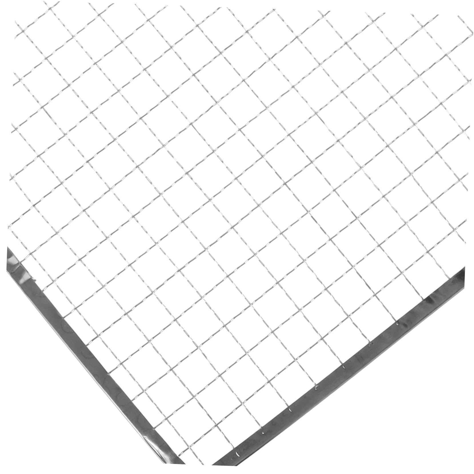 5 griglie rettangolari portatili in rete – Griglia in metallo per barbecue all'aperto, braciere con flusso d'aria migliorato per carne, verdure e pesce perfettamente grigliati