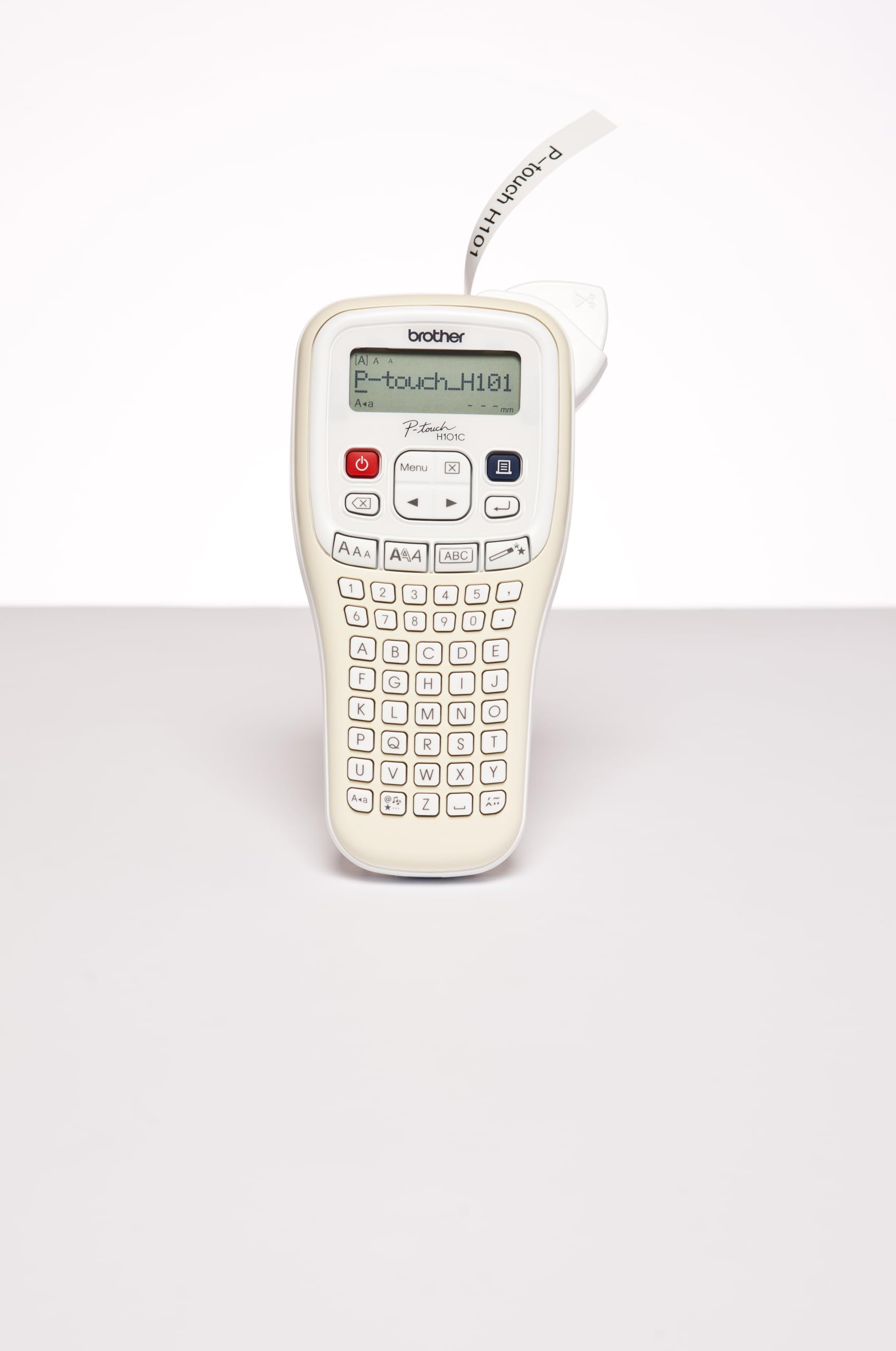 Brother - Etichettatrice portatile con nastro e batterie, P-Touch H101C