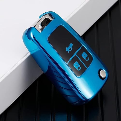 Miniatura 8 de TPU Car Remote Key Case Cover Shell Fob, for Buick for Chevrolet Cruze Aveo Trax for Opel Astra Corsa Meriva Zafira Antara J