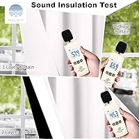 Vista 15 de Magic Drapes Cortina opaca plisada triple con aislamiento térmico para oscurecer la habitación, a prueba de derrames, lavable a máquina, paneles