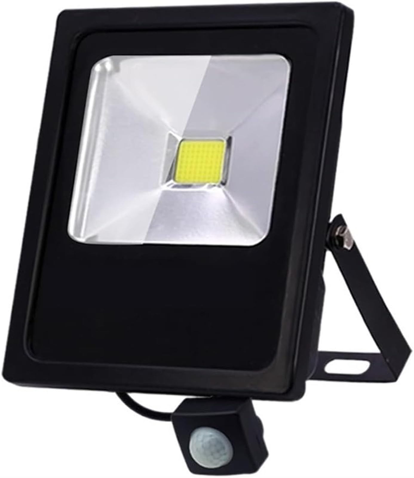 LCANALLYMS Solar lights outdoor, Motion Sensor Led Light IP65 Lighting Create a Colorful Ambiance(Motion Sensor 10w,Cold White)