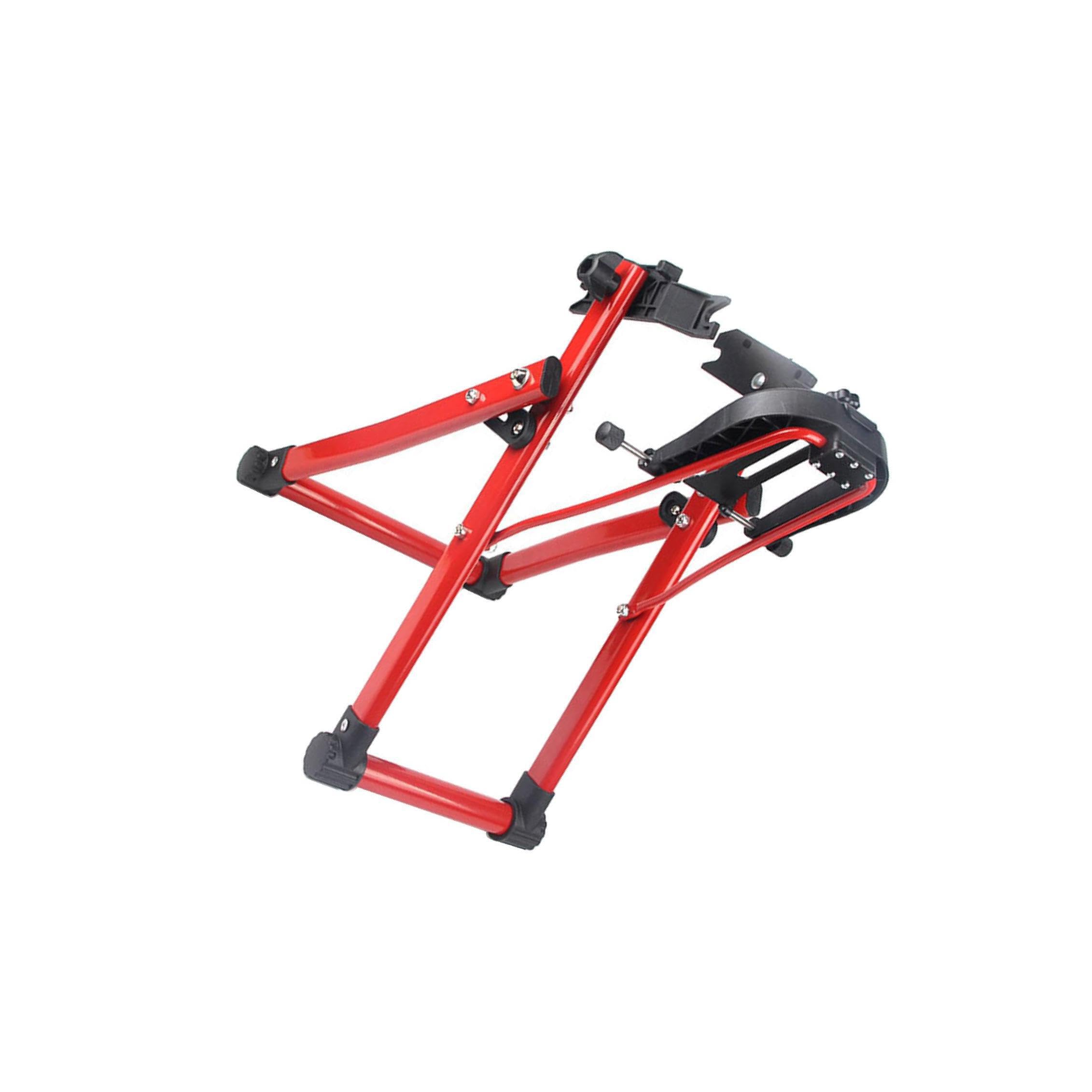QUILSTM Portable Mechanic Truing Stand Rack Convenient Maintenance Tool for Biking Suitable for All Bicycle Styles Such As Folding Bicycle Wheel Maintenance