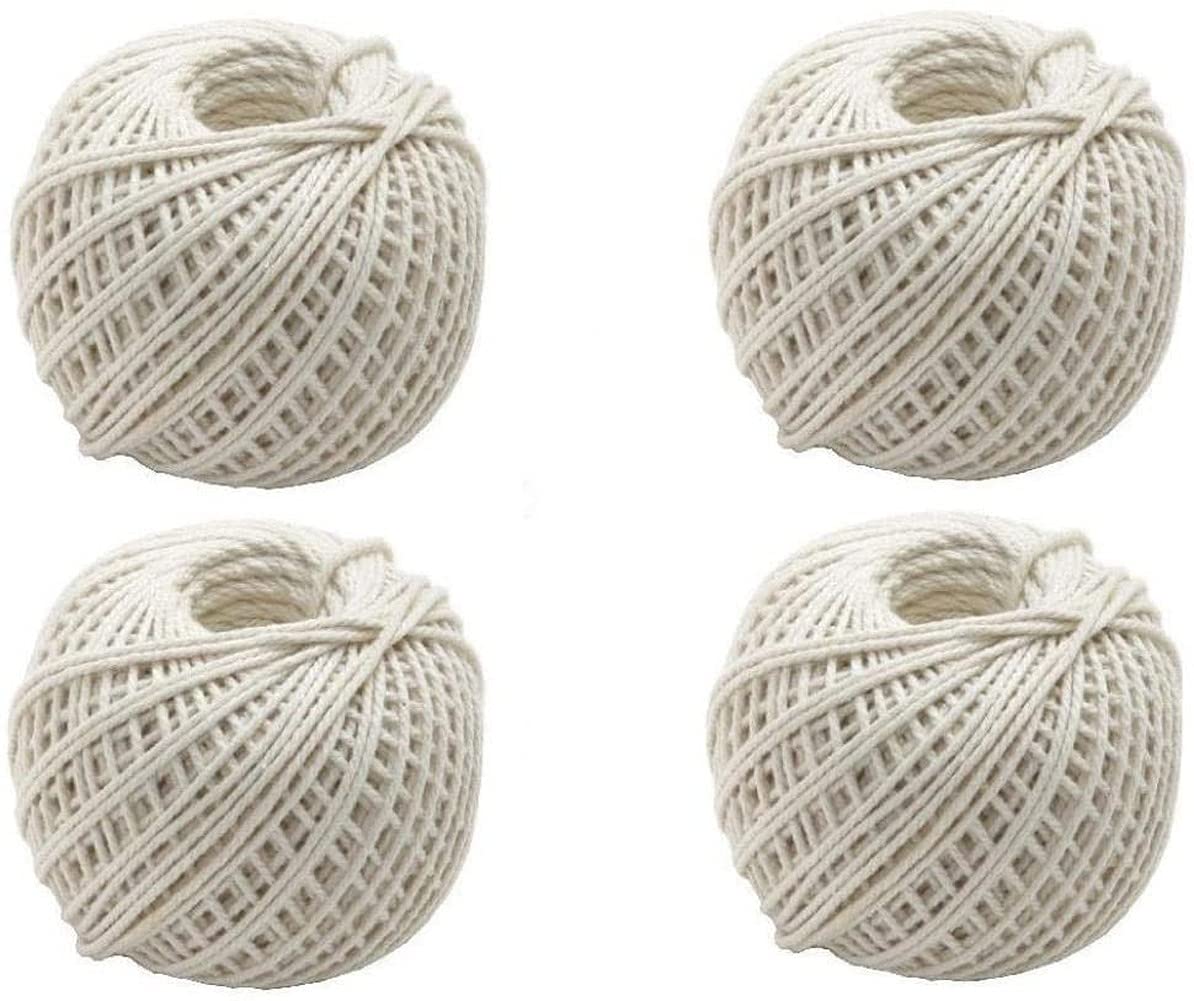 – 1Pc Cooking Butcher'S Cotton Twine 220-Foot Meat Prep Trusses Turkey Strings Rope Barbecue ToolsProfessional and Attractive