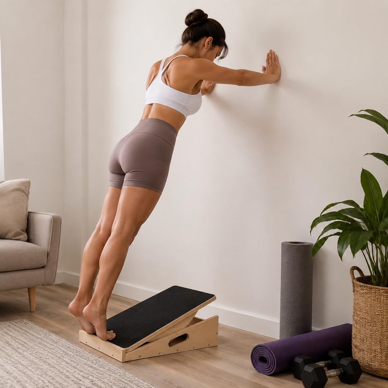 Tabla Inclinada Estiramiento, Fitness