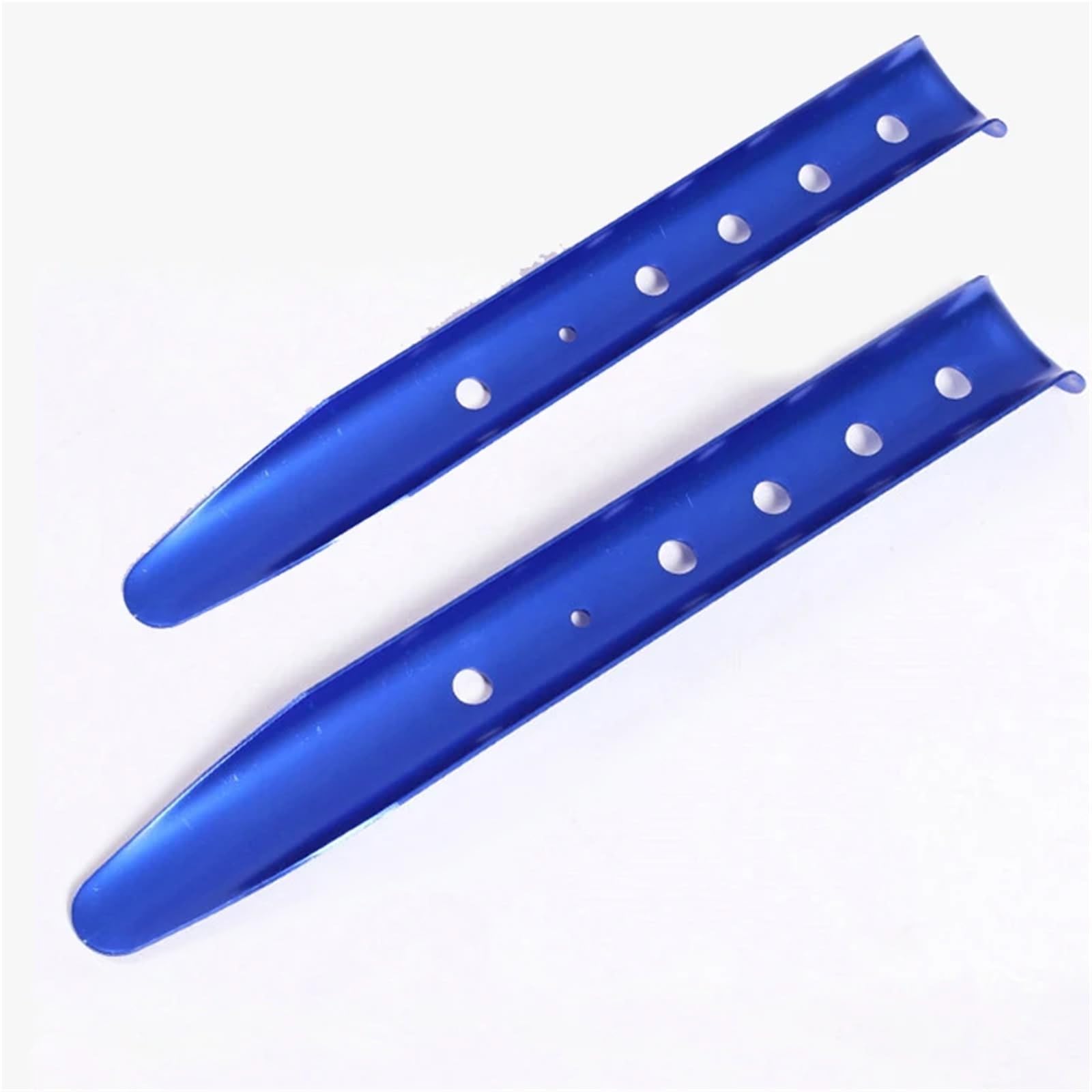 Picchetti per Tende, Picchetti for Tenda da Campeggio a Forma di U 31 cm for Spiaggia, Neve, Sabbia, teloni, Accessori for Esterni(Blue)