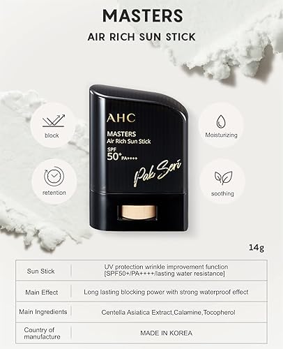 Miniatura 6 de Air Rich Sun Stick SPF50+ PA++++ 14 g  0.49 oz. + Masters Aqua Rich Sun Cream SPF50+ PA++++ 0.3 fl oz  0.33 fl. oz.