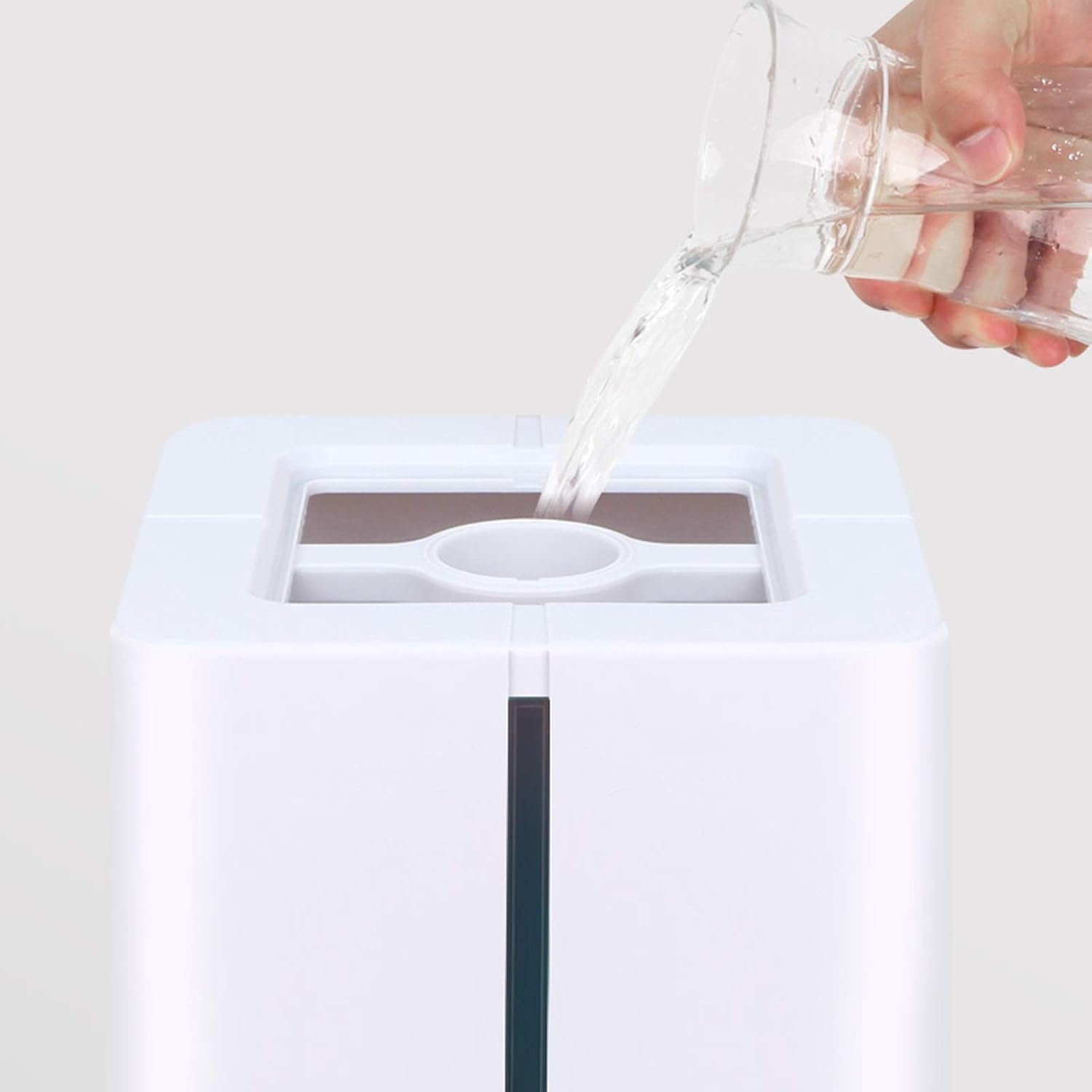 Quiet Ultra 5L Humidifier for Baby Bedroom Home 1-8 Hour Timer and Waterproof, Auto Shut-Off Dehumidifier with Remote Control Home Air Vaporizer