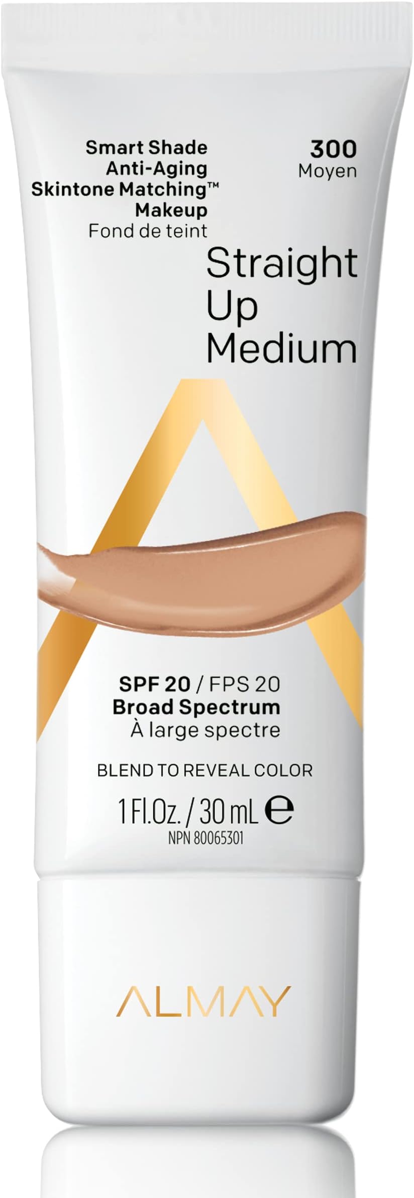 Cosmetics Smart Shade Anti-Aging Skintone Matching Makeup 300 Medium